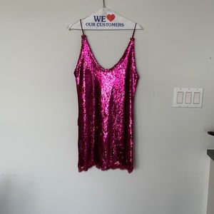 Mini Sequin Dress
